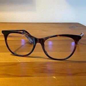 Diff Eyewear Tortoise Shell Blue Light Glasses-